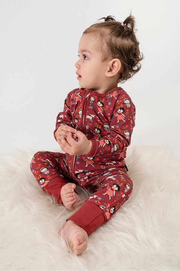 Küçük Prens, Alice, Heidi Desenli Gots Sertifikalı Erkek - Kız Çocuk Uyku Tulumu Pijama - 8