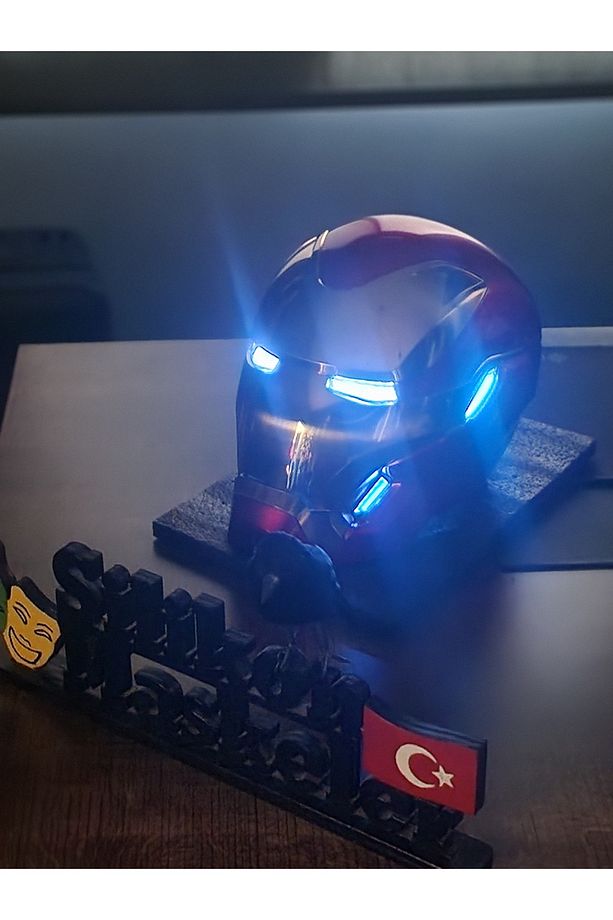 İron Man Kask F.R.I.D.A.Y. Ses Komutlu - 8