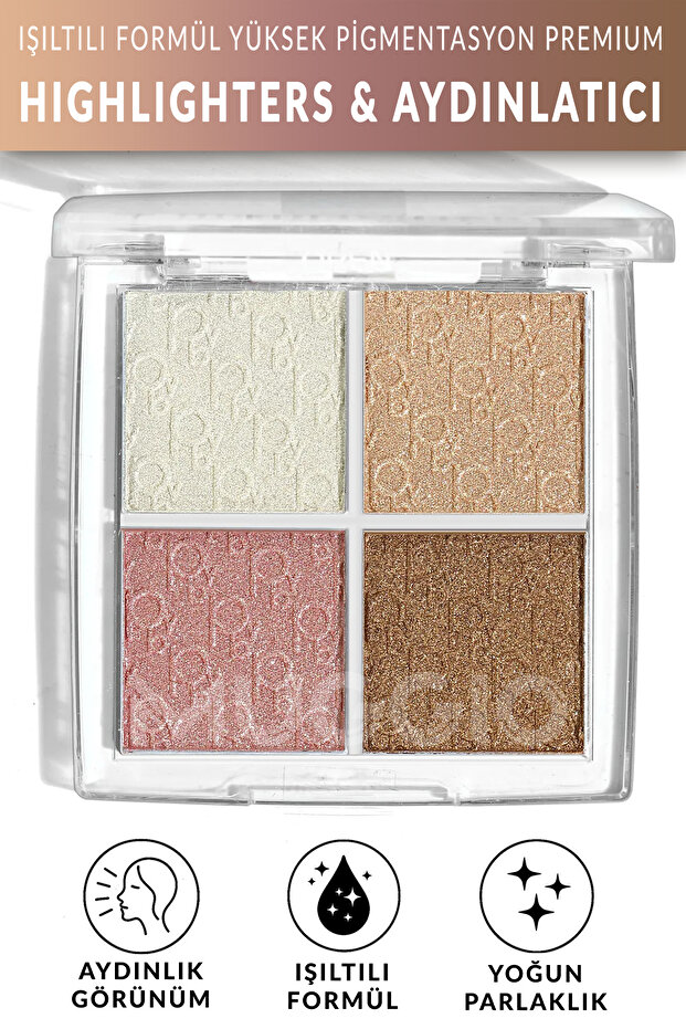 Highlighter & Illuminator Premium 4-Pack - 2