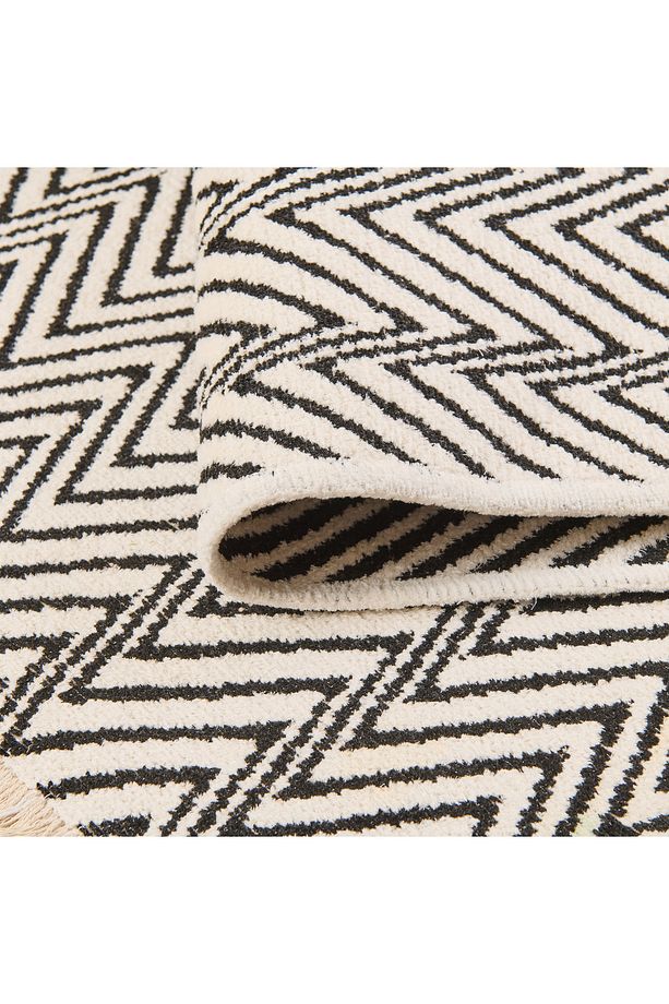 Soft Pirn Halı - Siyah - 80x150 cm - 3