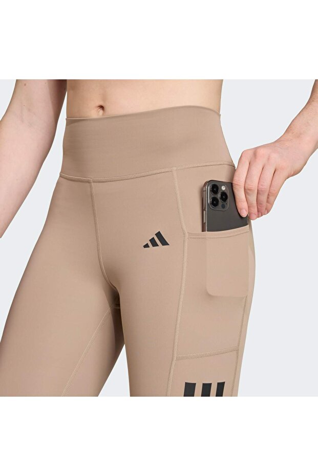 Optime 3-Stripes Full-Length Leggings - 5