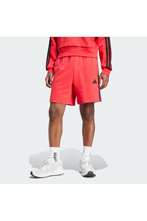 Essential 3-stripes French Terry Şort - 1