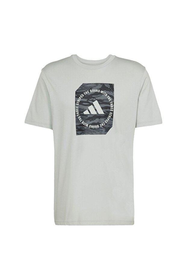 Jı6762-e M C Camo Box T Erkek T-shirt Gri - 4
