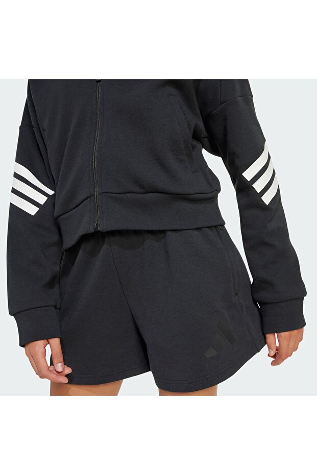 Future Icons 3-Stripes Full-Zip Kids Kapüşonlu Üst - 6