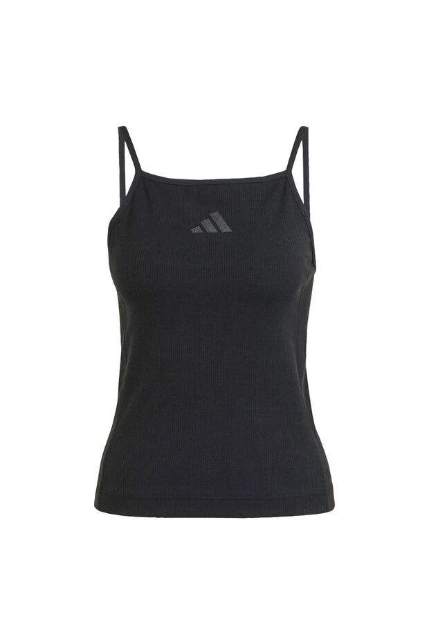 JJ1224-K adidas W Rıb Top Kadın T-Shirt Siyah - 4