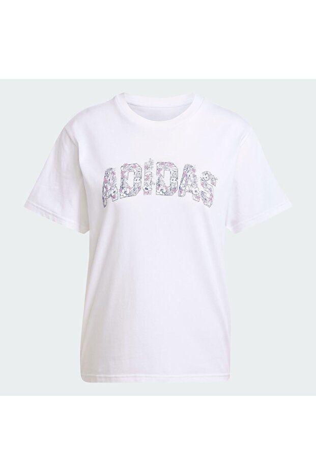 Kadın Beyaz W T Illu Tee 2 Tshirt Jj4043 - 3