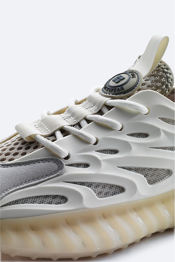 Erkek Bej Esnek Taban Sneaker Ayakkabı A41y8023 - 3