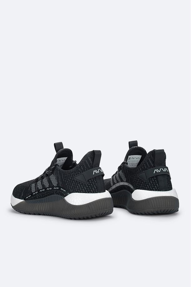 Erkek Siyah Esnek Taban Sneaker Ayakkabı A41y8026 - 4