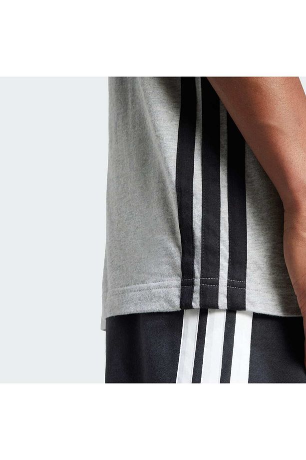 Essentials 3-stripes Single Jersey Tişört - 6