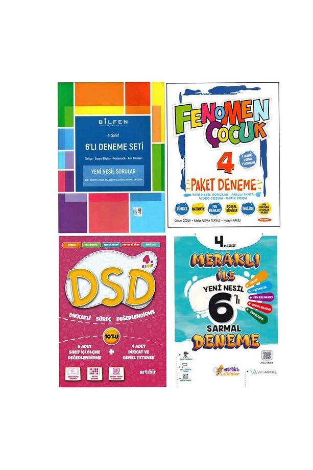 4. Sınıf Deneme Tudem Deneme Onburda Deneme Artıbir Deneme 4 Paket - 1