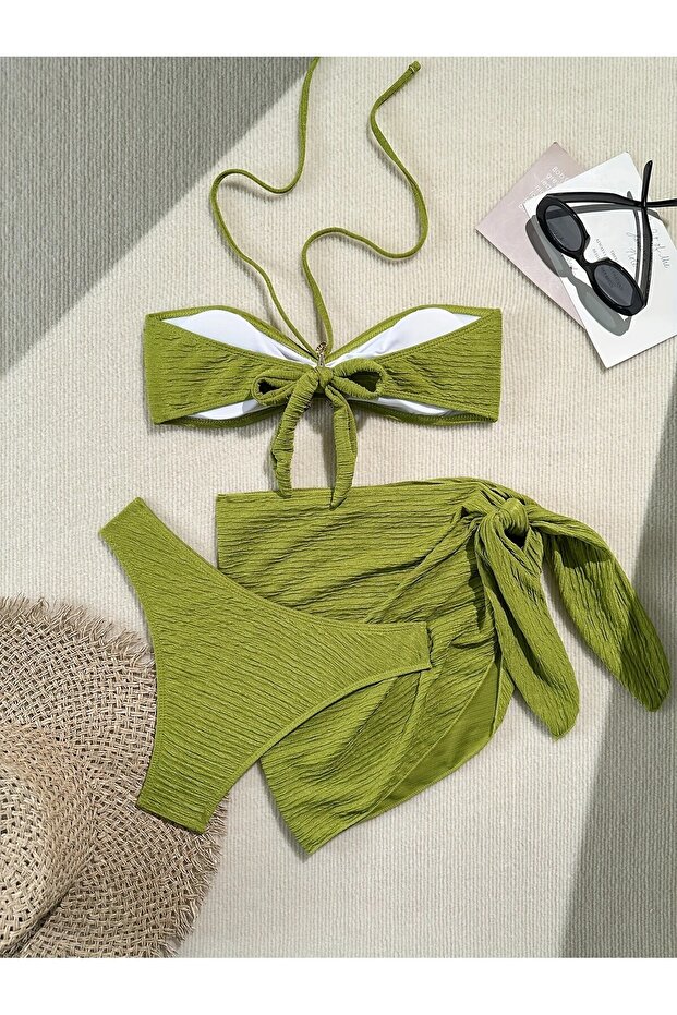 Aksesuarlı Bikini Takımı - 2