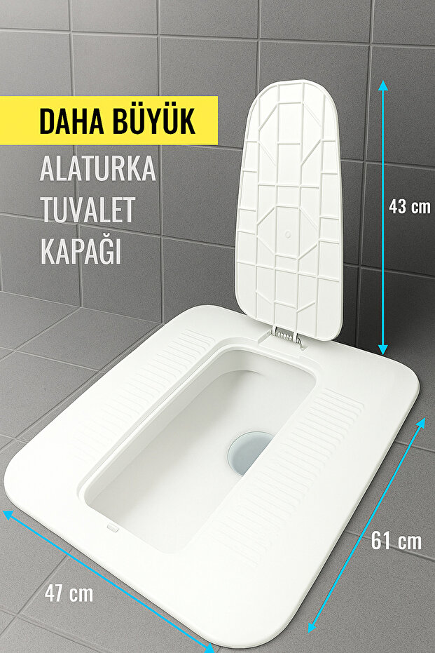 g'lly Alaturka Tuvalet Kapağı Büyük Boy