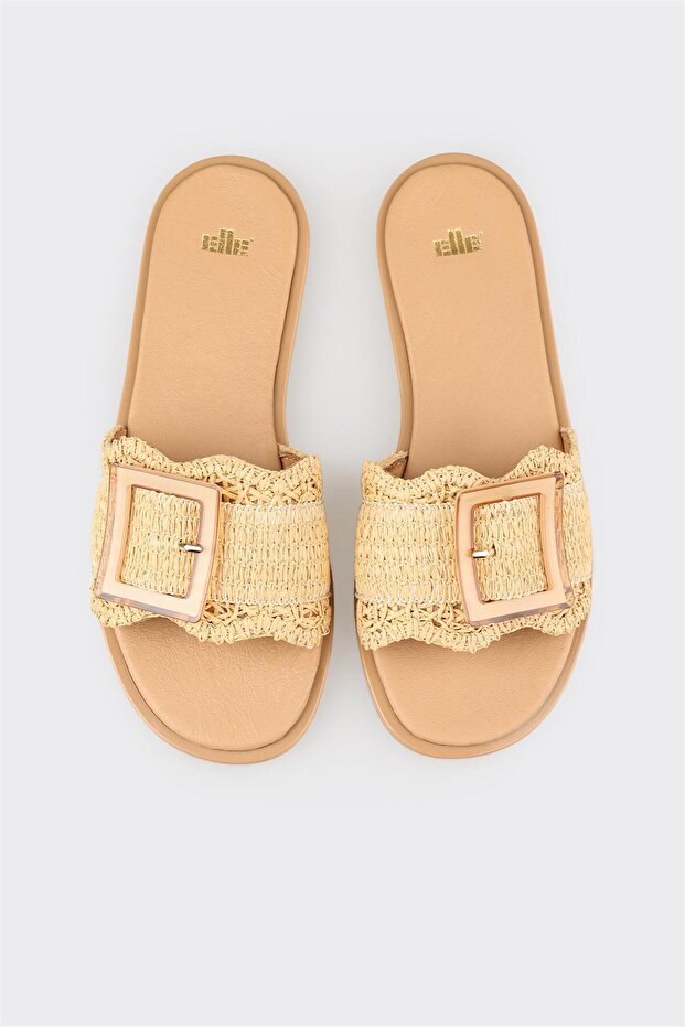 Bej Kadın Terlik - 4