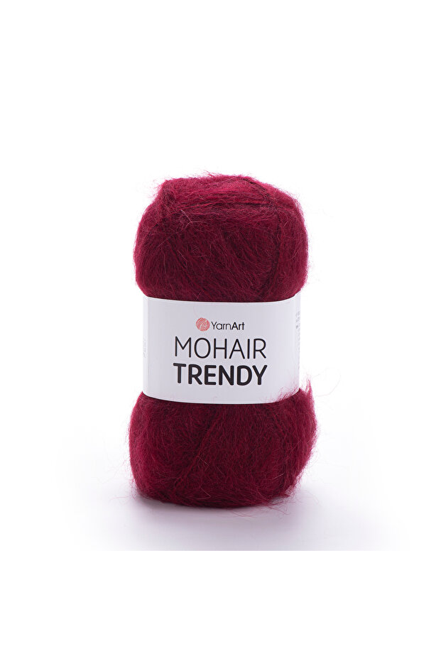 Mohair Trendy - Hand Knitting Yarn Bordo-109