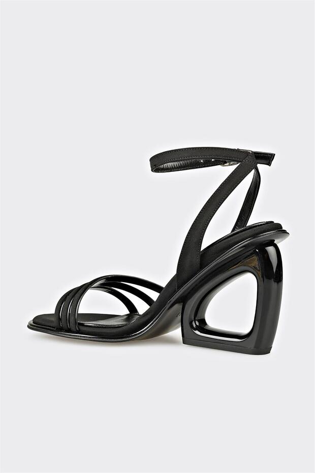 Siyah Kadın Sandalet - 3