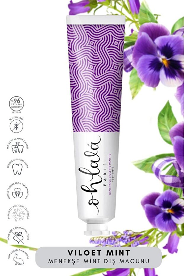 Ohlala Violet Toothpaste Mint 75ml - 3