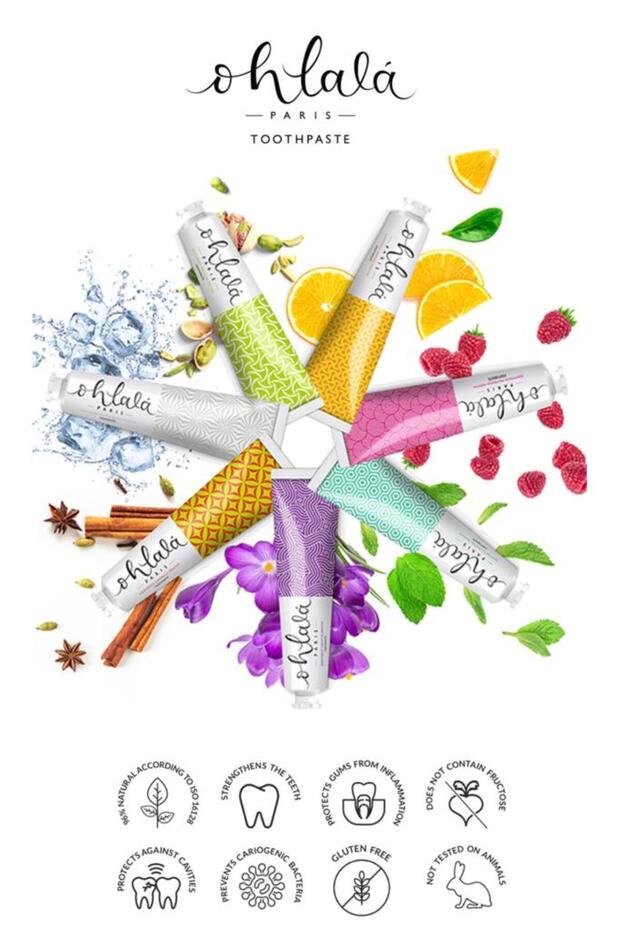 اولالا معجون أسنان بالقرفة والنعناع - 75 مل - 7