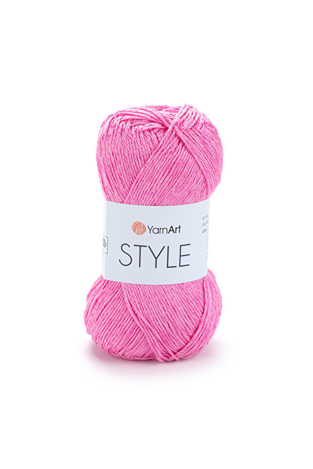Yarnart Style - Shiny Hand Knitting Thread Pink-665- Trendyol