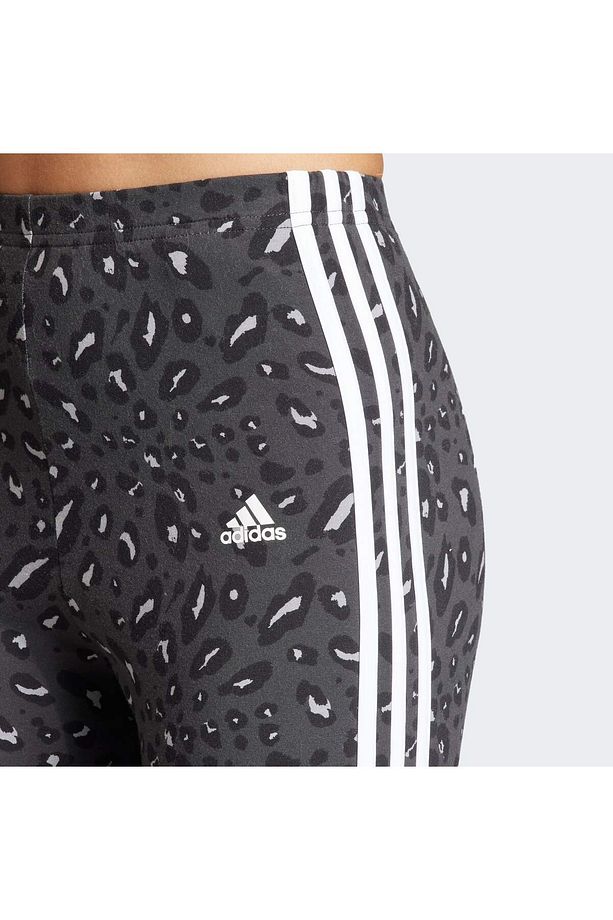 Essentials 3-stripes Animal Print Tayt - 6