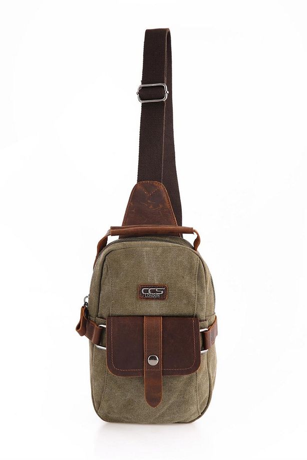 Ççs 51396 Kanvas Omuz Askılı Çapraz Çanta - 2
