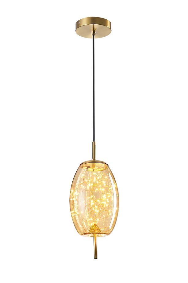 Jasper 10 Watt 3000K Eskitme Bal Camlı Tekli Peri Led Sarkıt Avize - 2