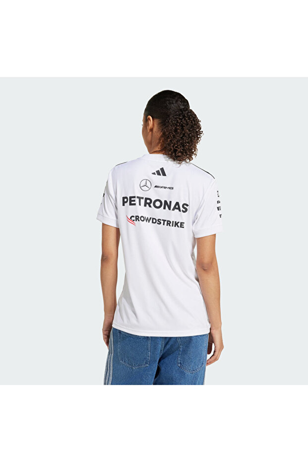 Mercedes - AMG Petronas Formula One Team White Driver Tişört - 2