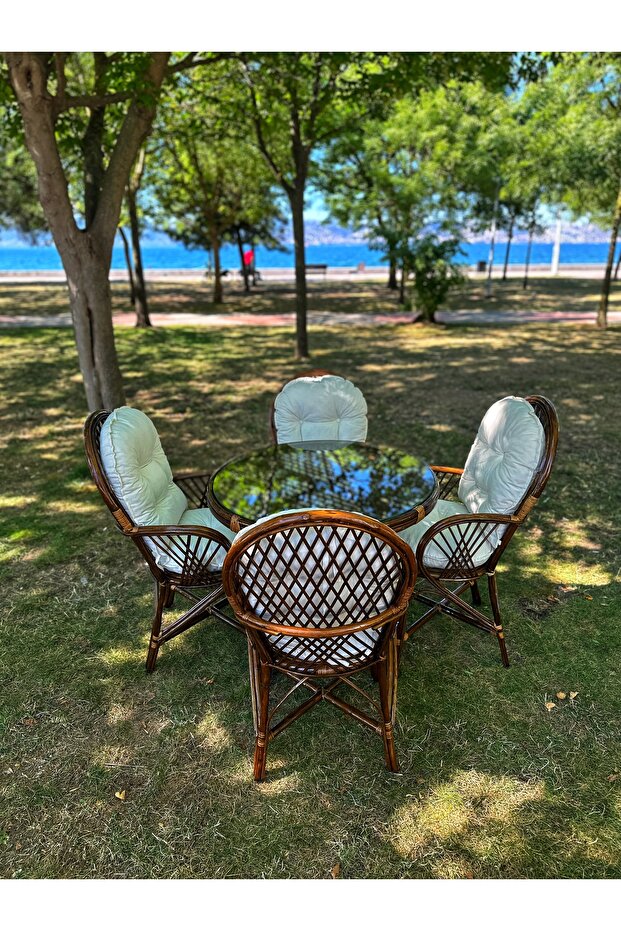 Bambu Yemek Takımı 4lü - 3