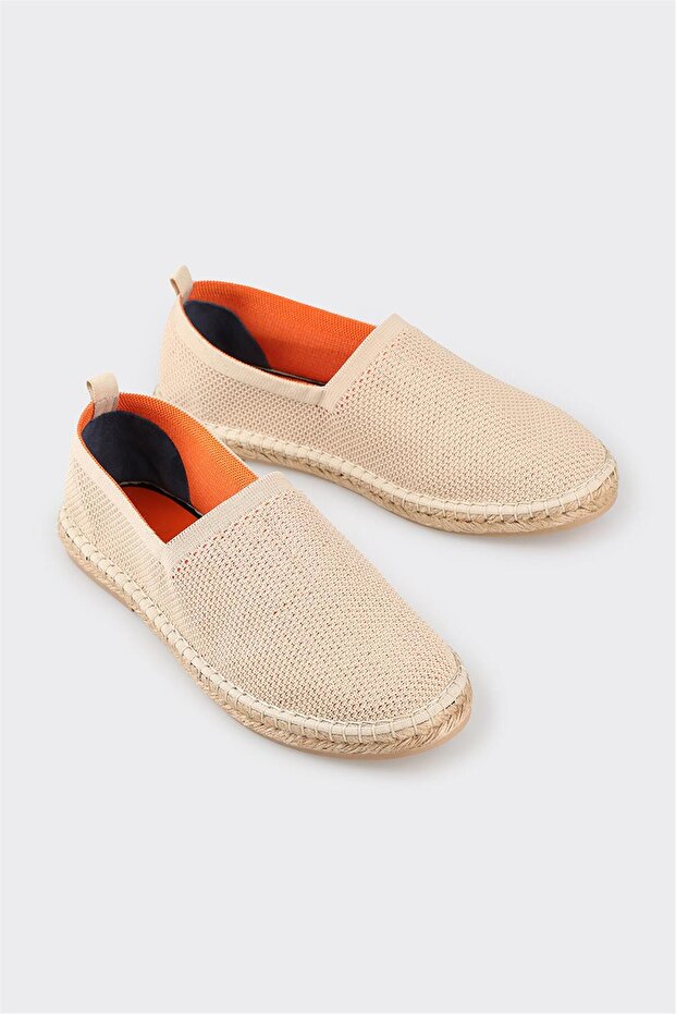 Bej Erkek Espadril - 2