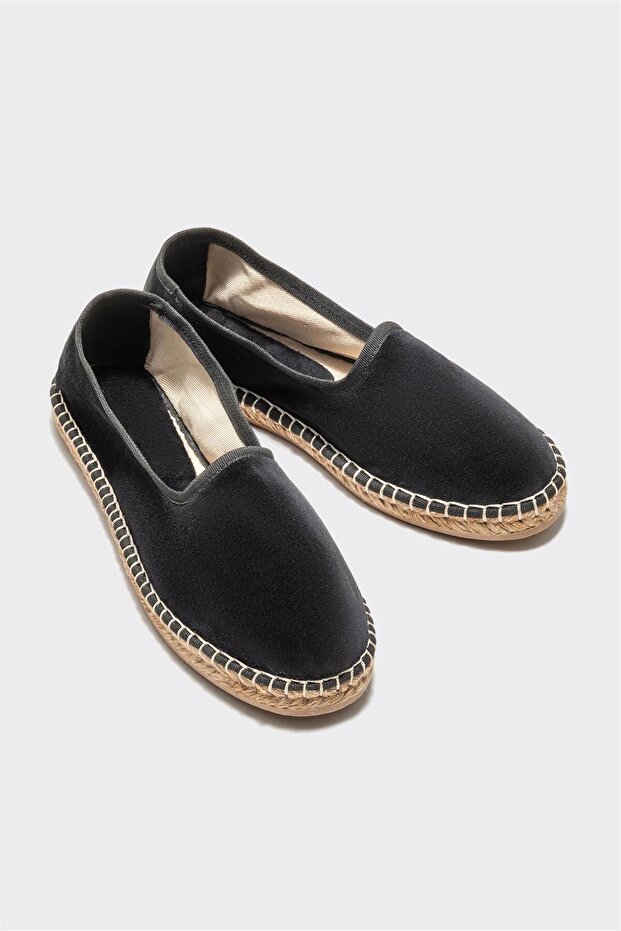 Siyah Kadın Espadril - 2