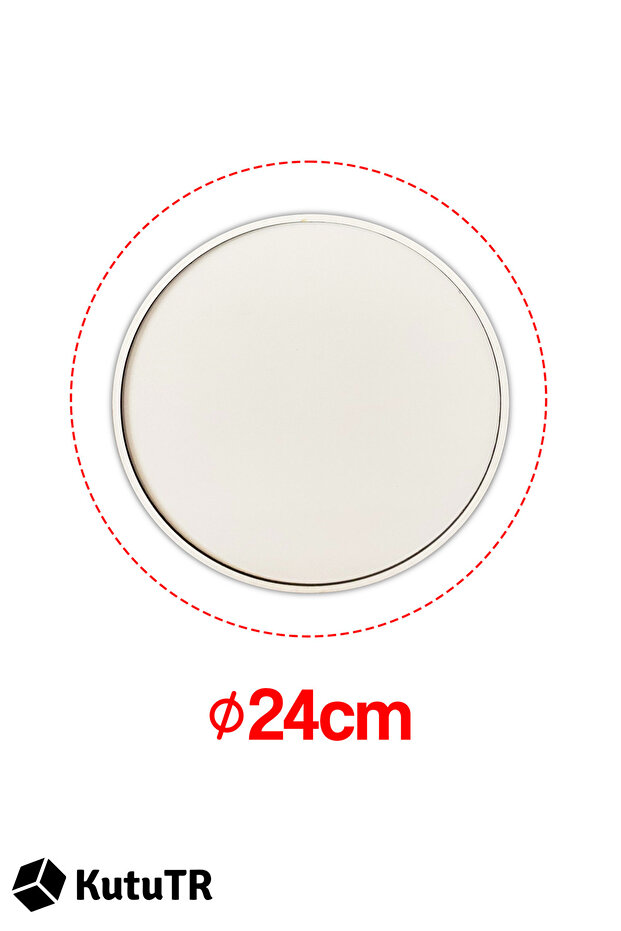 🌻 Güneş Işığı 3’lü Mdf Tepsi Seti – 24 Cm Ayçiçeği Desenli Yuvarlak Tepsiler M3 - 7