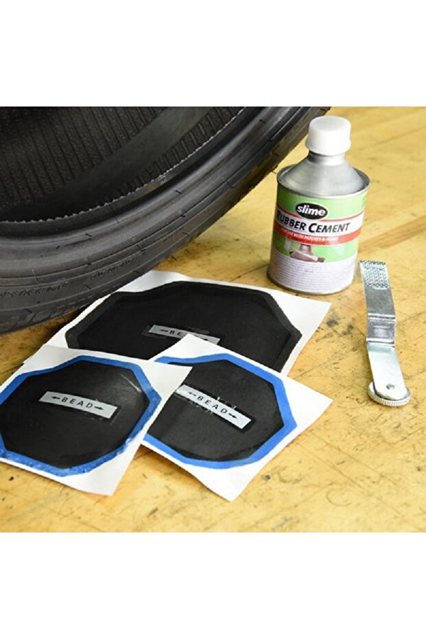 رقعة إطارات شديدة التحمل سوداء مقاس 6 بوصات - 3