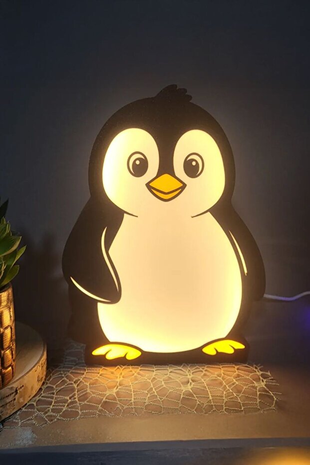Penguen Tasarımlı Gece Lambası - 2