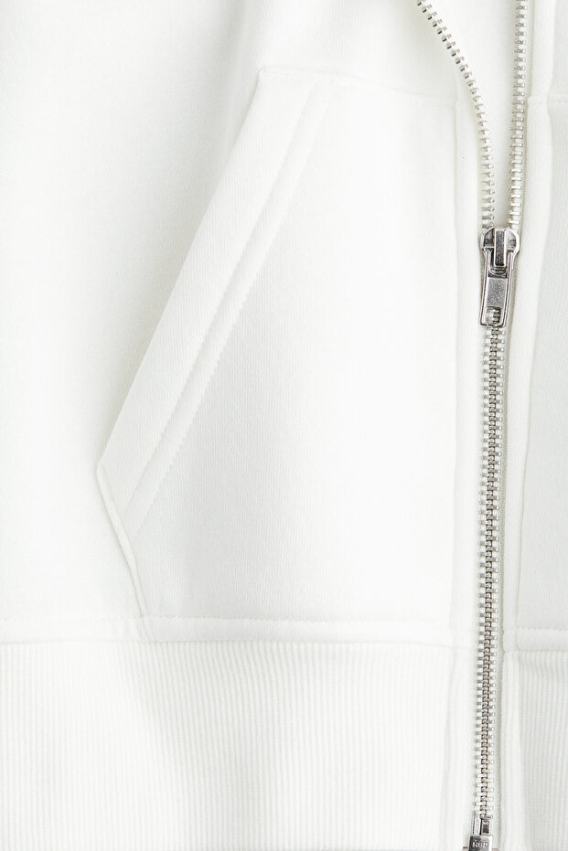 İşleme Motifli ve Kapüşonlu Üst - 2