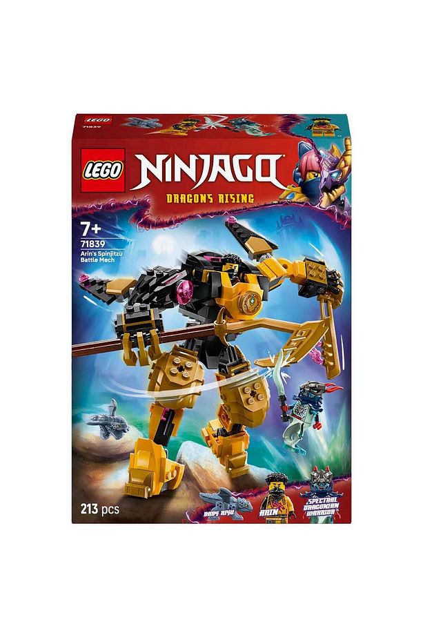 Arin’in Spinjitzu Savaş Robotu 71839 - 7 Yaş ve Üzeri Çocuklar için 2 Minifigür - 3
