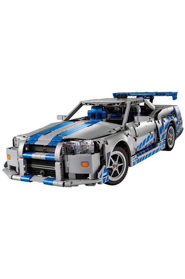 Technic Daha Hızlı Daha Öfkeli Nissan Skyline GT-R (R34) Araba 42210 - Yetişkinler için Ya - 2