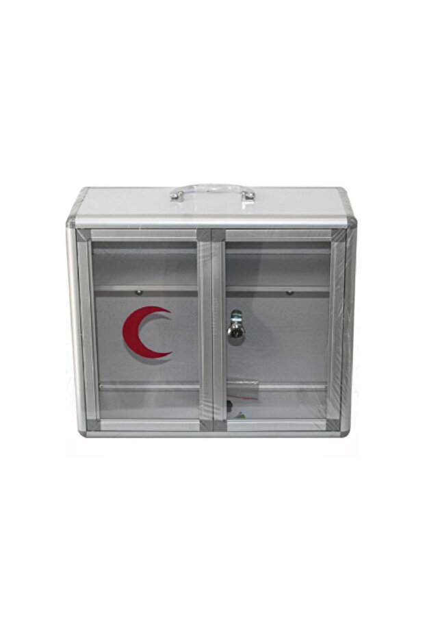 صندوق إسعافات أولية شفاف وقابل للقفل - 2