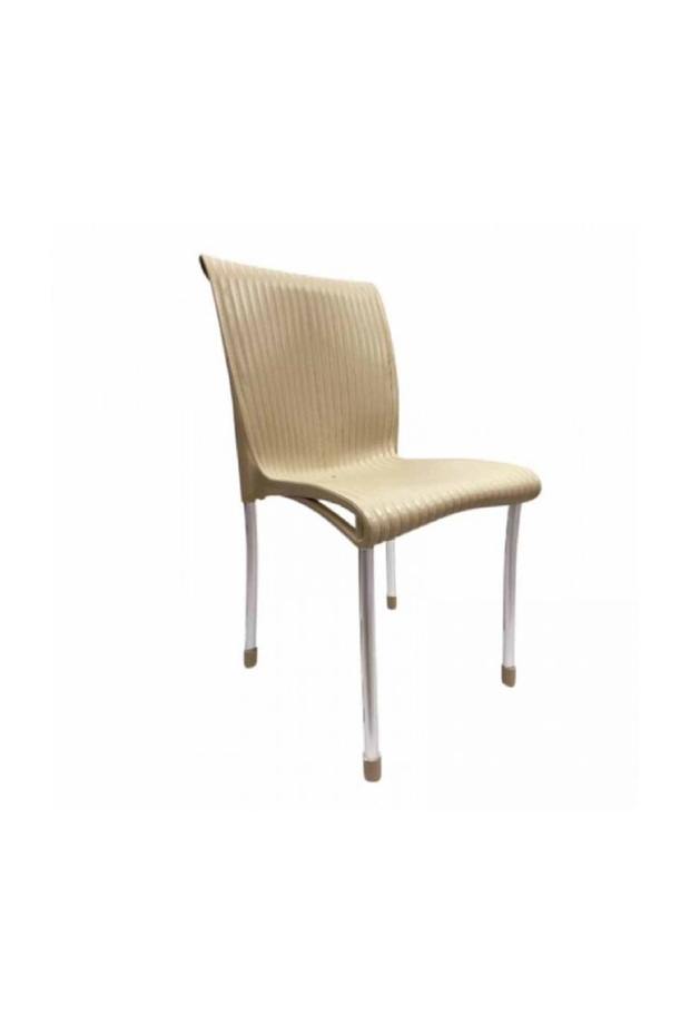 Plastic Chair – Durable, Stackable & Weatherproof Resin Armchair - 1