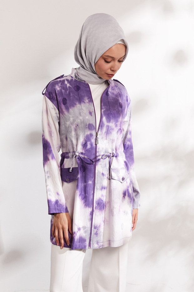 İç Tunikli Ebruli Kap - 3