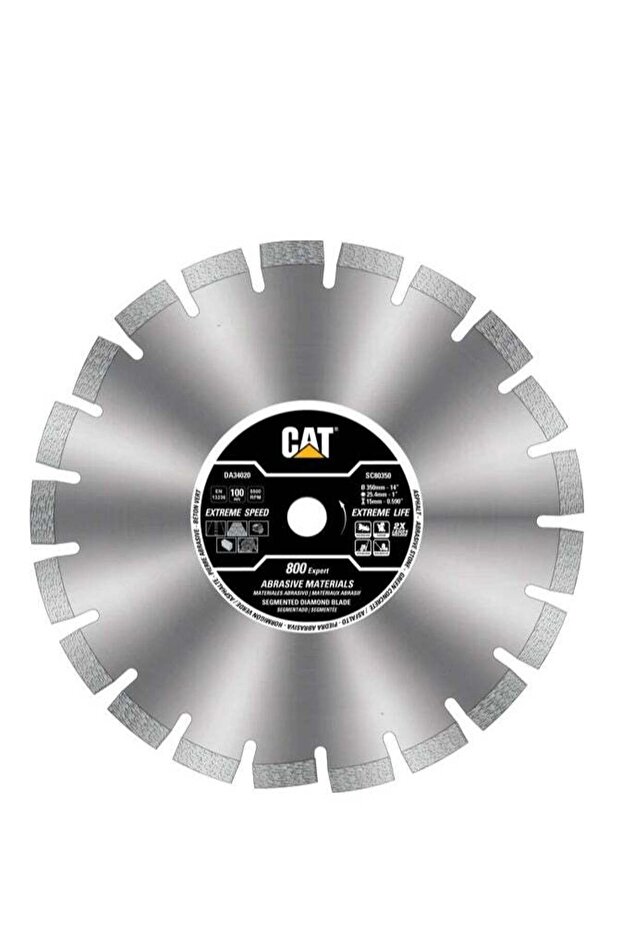 قرص قطع الأسفلت 350 مم DA34020 CAT 800EXPERT