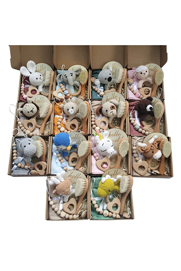 Set bebelusi "Hello World", model Ursulet - 5