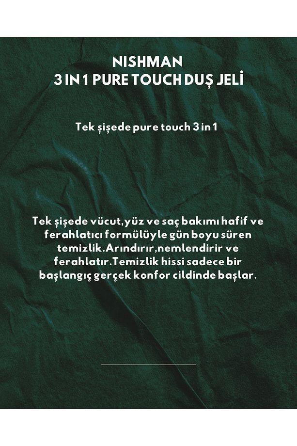 3IN1 PURE TOUCH DUŞ JELİ (480 ML) - 3