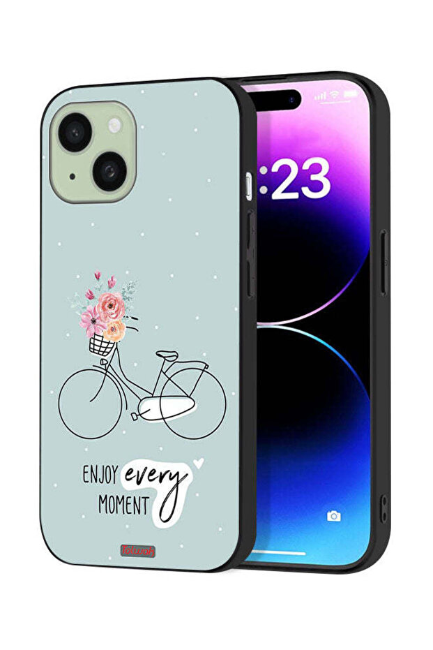 Apple iPhone 15 Protective Case Cover Enjoy Every Moment