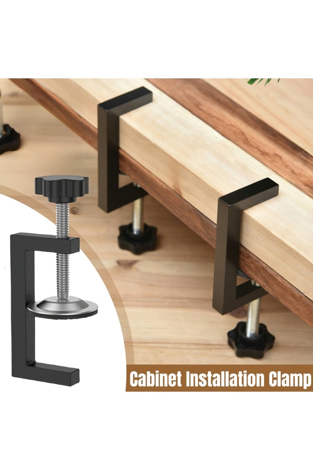 Cabinet Installation Clamp 10-57mm Adjustable G-Type Drawerwood Working Clamps Portable Drawer Fi...