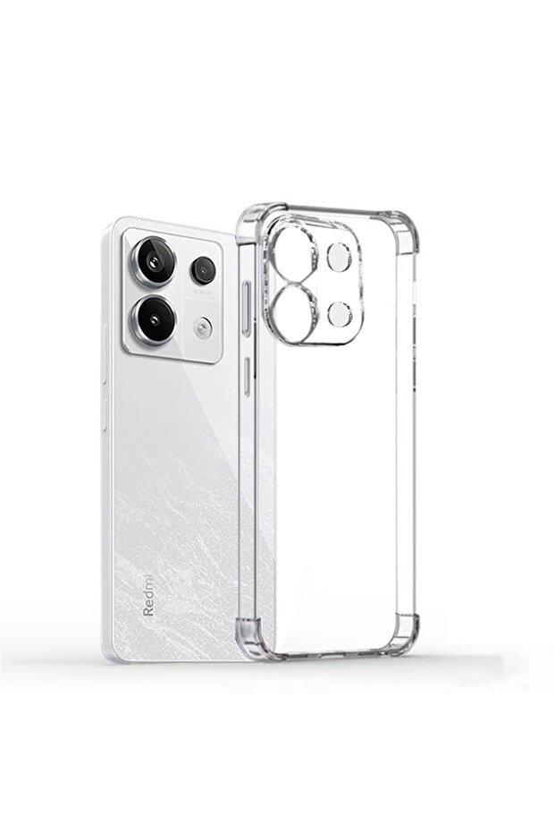 غلاف هاتف Redmi Note12Pro Plus مقاوم للصدمات لهاتف Xiaomi Redmi Note 13 Pro 4G 12 Pro Plus 5G شفاف