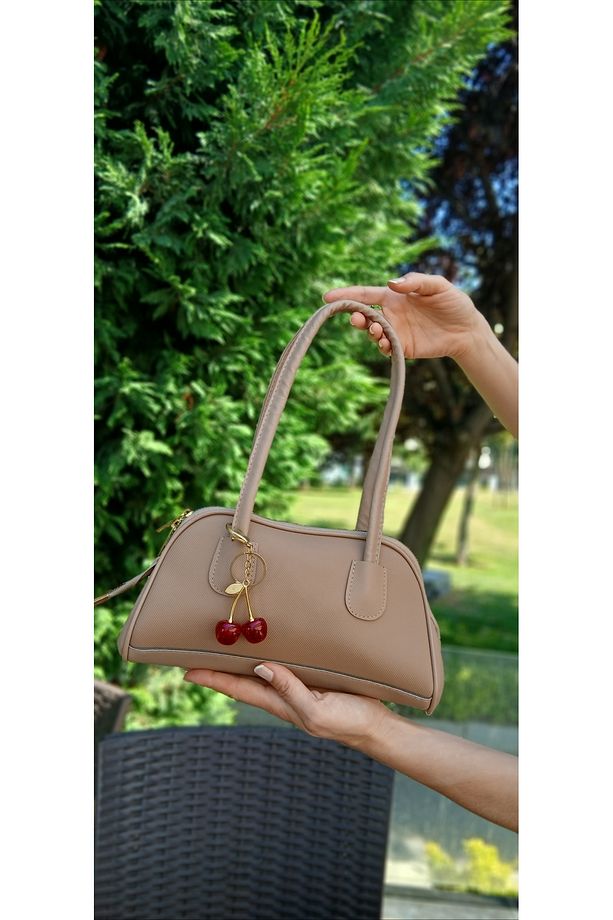 Elodie: Vizon Rengi ile Zarafetin ve Şıklığın Buluştuğu Nokta - Kiraz Charm Hediyeli! - 5