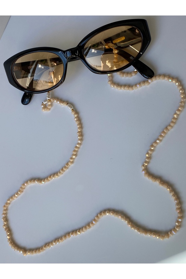 حبل النظارات مطرز بالخرز اللامع - 4