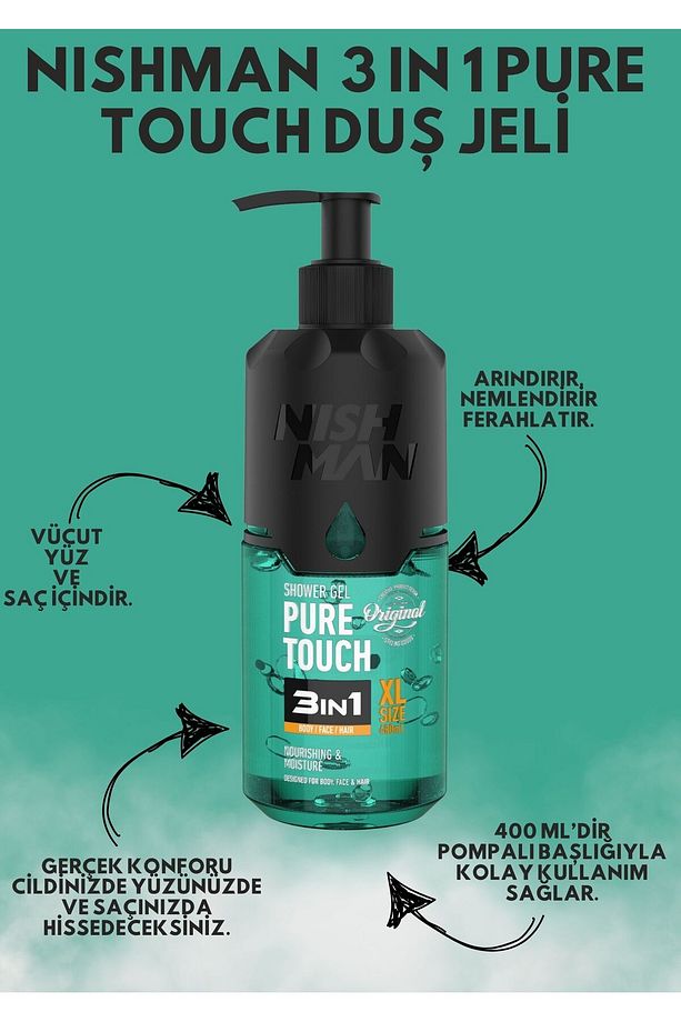 3IN1 PURE TOUCH DUŞ JELİ (480 ML) - 4
