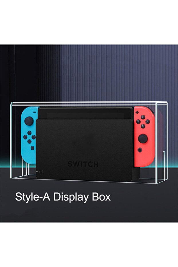 Style-A Display Box GAMINJA Clear Dust Cover for Nintendo Switch Oled Protection Cover Protective Sl