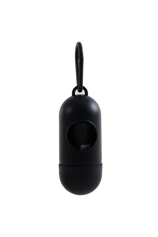 Black Portable Bag Dispenser Waste Bag Refill for Baby Stoller Travel, Diaper Bag Accessory for Newb