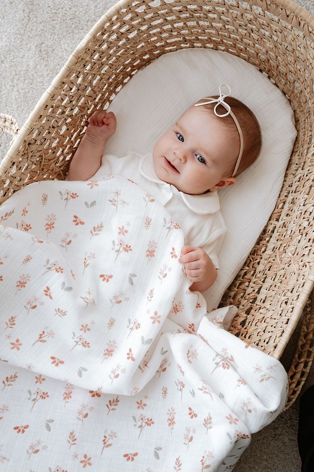 Müslin Örtü - Pureline Series - Soft Bloom - 8
